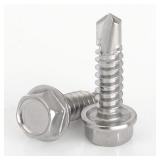 FABORY DRILLING SCREW, 1/4"-14, 3/4" l, PK50 A101