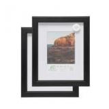 2pk Black 8x10 Shadow Box Frames A6