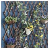 CALIDAKA Wooden Trellis Expandable a112