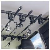 $80 Car Fishing 4 Rod Holder Adjustable C28