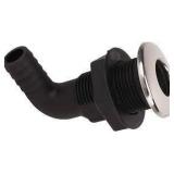 3/4" Marine Elbow Outlet Hull Hose Connector A20