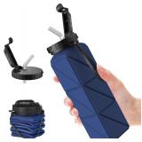 Collapsible  Water Bottle Navy AZ31