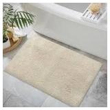 20-in x 32-in Taupe Polyester Bath Mat A103