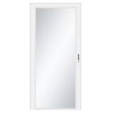 Larson 34"x80" Full View Low-E Glass Wht Door B65