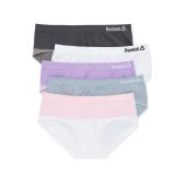 Sz 16 Reebok Girls Seamless Hipsters 5pk AZ46