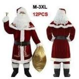 AS-IS Missing Bag/Bell Large Santa Outfit A41