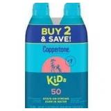 2pk Coppertone Kids 50 Sunscreen A108