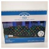 Holiday Time 150ct Multicolor Net LED Lights A2