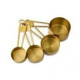 4ct Thyme&Table GoldenBrass Measuring Cup A93