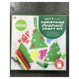 2pk Christmas Tree Ornament Craft Kit A91