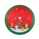 Festive/Fun 48" Snowman/Squirrel Tree Skirt A106