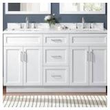 $1807 Int Lncstr 60" Dbl Sink EC2260P2V063-WH B39