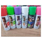 6pk Asst Color GoodMark Temporary Hair Spray A12