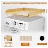 wood washer and dryer cover  A98