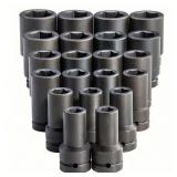 $1318.57 21pc PROTO Impact Socket Set 33HD85 A3