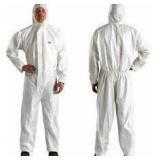 2X/BID Sz M Type 5/6 3M Safety Coverall 4510 A16