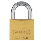 4X/BID Abus 55/40 KA 5402 Brass Padlock A6