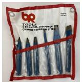 6 Piece Chisel and Punch Set, BR Tools, new