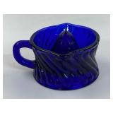 Cobalt Blue Swirl Juicer Reamer