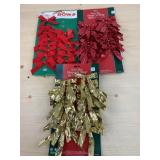 (3) Partial packs of Christmas Tree Bows