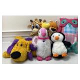 (7) Assorted Stuffed Animals