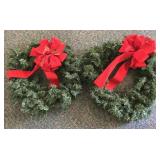 (2) Wreaths, 20 inch