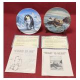 WS George Stand by Me Collector Plate Penguin