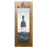 10 1/2ï¿½x38ï¿½ St Francis Merlot wall decor