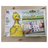 1986 Sesame Street Light and Learn Letter &