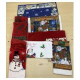 Christmas Placemats and hand towels