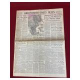 Greensboro Daily News June 23, 1945 Newspaper, as