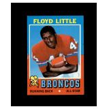 1971 Topps #110 Floyd Little NRMT to NM-MT+