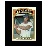 1972 Topps #187 Gates Brown NM-MT to MINT