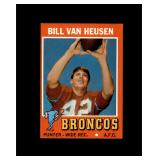 1971 Topps #9 Bill Van Heusen EX to EX-MT+