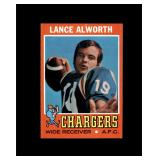 1971 Topps #10 Lance Alworth EX-MT to NRMT+