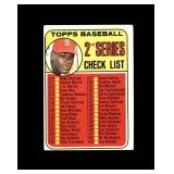 1969 Topps #107 Bob Gibson CL VG to VG-EX+