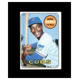 1969 Topps #20 Ernie Banks EX to EX-MT+