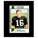 1973 Topps #25 George Blanda EX to EX-MT+