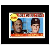 1969 Topps #324 Tigers Rookie Stars VG to VG-EX+