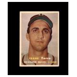 1957 Topps #37 Frank Torre EX to EX-MT+