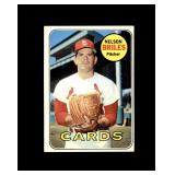 1969 Topps #60 Nelson Briles EX to EX-MT+