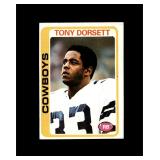 1978 Topps #315 Tony Dorsett EX to EX-MT+