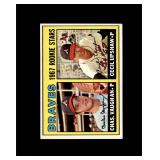 1967 Topps #179 Braves RS VG to VG-EX+