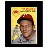 1954 Topps #78 Ted Kazanski VG to VG-EX+