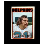 1972 Topps #9 Jim Kiick EX-MT to NRMT+