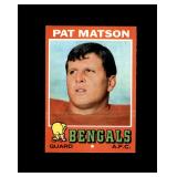 1971 Topps #72 Pat Matson EX-MT to NRMT+