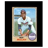 1968 Topps #241 Felix Millan EX to EX-MT+