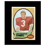 1970 Topps #25 Jan Stenerud RC VG to VG-EX+