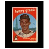 1959 Topps #209 Lenny Green VG-EX to EX+