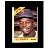 1966 Topps #125 Lou Brock P/F to GD+